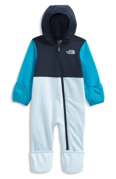 The North Face Babies'  Glacier Fleece Snowsuit In Blue