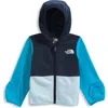 The North Face Baby Kids Glacier Full Zip Hoodie In Blue