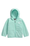 The North Face Babies'  Glacier Fleece Zip Hoodie In Bright Foam
