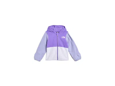 The North Face Glacier Full Zip Hoodie (infant) Kid's Coat Elevation Purple/ice Lilac/pale Plum: 24 Months, Polyest