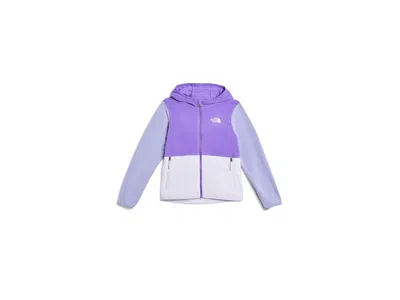 The North Face Glacier Full Zip Hoodie (toddler) Kid's Coat Elevation Purple/ice Lilac/pale Plum: 7t Toddler, Polye