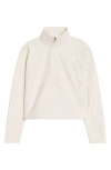 The North Face Glacier Polar Fleece Pullover In White