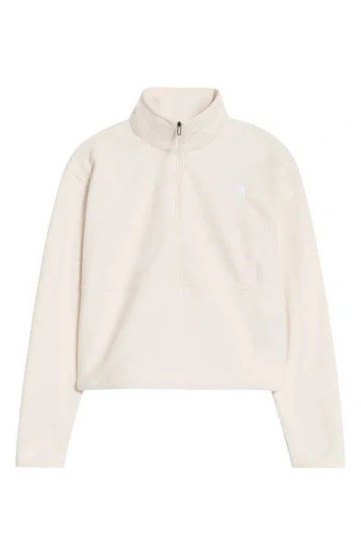 The North Face Glacier Polar Fleece Pullover In White