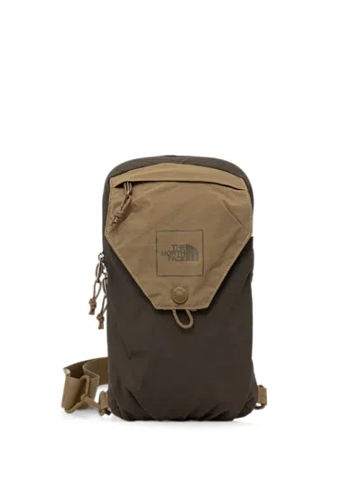 The North Face Glen Canyon Logo-patch Panelled Backpack In Brown