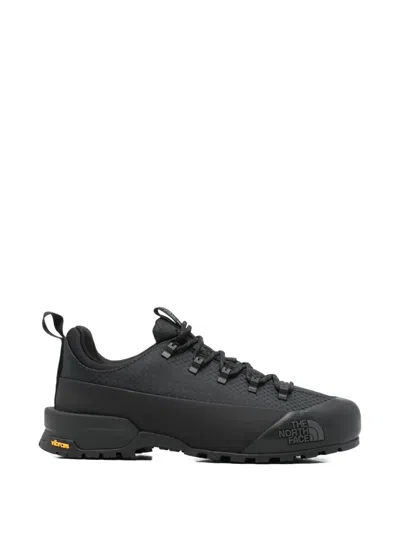 The North Face Glenclyffe Textured Lace-up Boots In Black