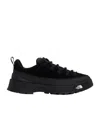 The North Face Black Glenclyffe Urban Low Sneakers In Tnf Black/tnf Black