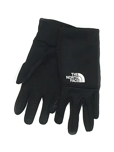 Pre-owned The North Face Kids' Gloves In Black