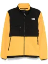 The North Face Trimmed Fleece Neck Panelled Zip Pockets In Golden