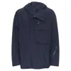 The North Face Gore-tex Asymmetric Zip Hood Windbreaker In Blue