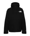 The North Face Hooded Mountain Jacket Adjustable Features In Black