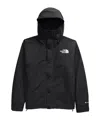 The North Face Dryvent Mono Black Jacket With Logo Printed On The Front In Tech Fabric Man In Black