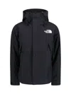The North Face Dryvent Mono Black Jacket With Logo Printed On The Front In Tech Fabric Man In Black  