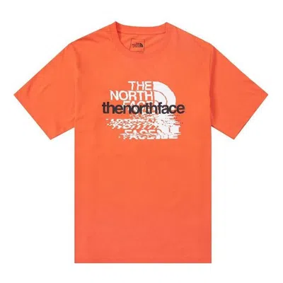 The North Face Graphic T-shirt 'orange'