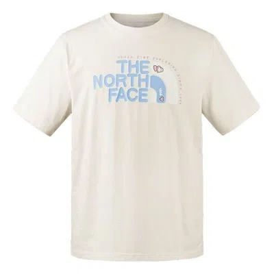 The North Face Graphic T-shirt 'white Teal'