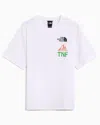 The North Face Graphics Ss Tee In White