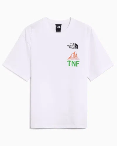 The North Face Graphics Ss Tee In White