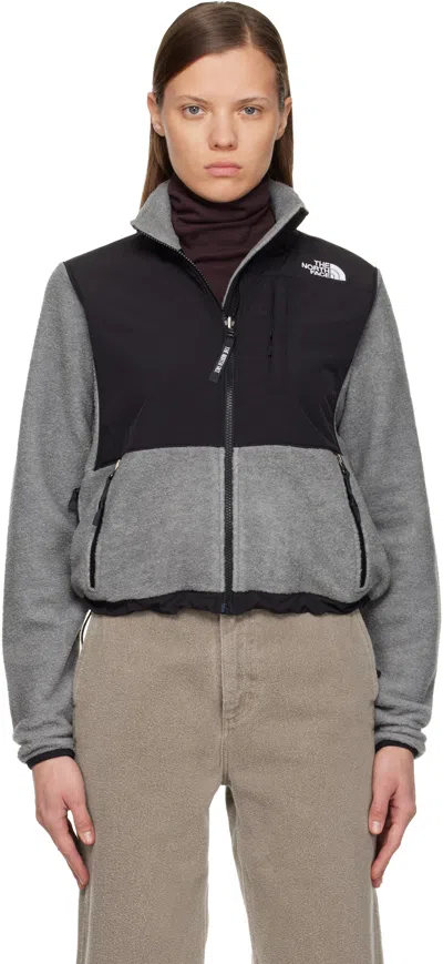 The North Face Gray & Black Retro Denali Jacket