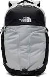 The North Face Gray & Black Surge Backpack In 51s Tin Grey Dark He