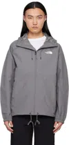 THE NORTH FACE GRAY ANTORA RAIN JACKET
