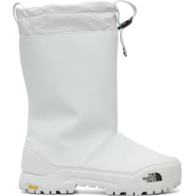 The North Face Gray Base Camp 200 Waterproof Boots In White
