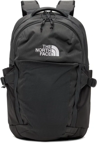 The North Face Gray Recon Backpack In Asphlt Grey/blck 4jh