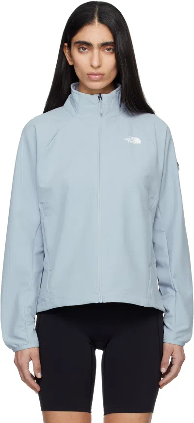 The North Face Gray Tek Approach Jacket In Blue