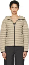 The North Face Gray Terra Peak Hoodie Jacket In 1i4 Clay Grey