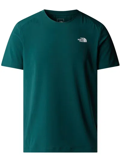 The North Face Box Nse Tee In Green