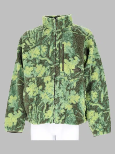 The North Face Extreme Pile 2 Full-zip Acket In Green