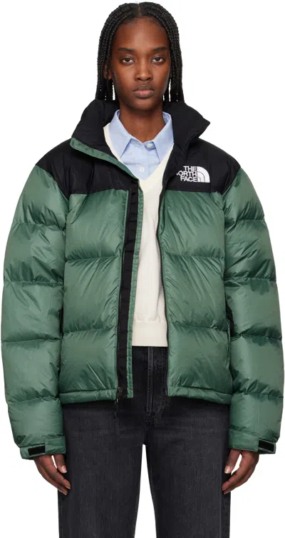 The North Face Green 1996 Retro Nuptse Down Jacket In Lfw Duck Green/