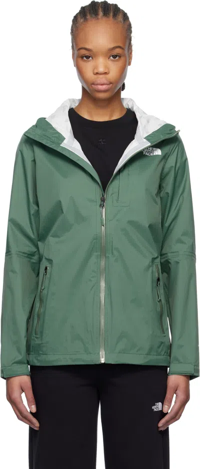 The North Face Green Alta Vista Jacket In Hch Duck Green