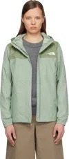 The North Face Green Antora Rain Jacket