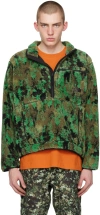 THE NORTH FACE GREEN EXTREME PILE SWEATER