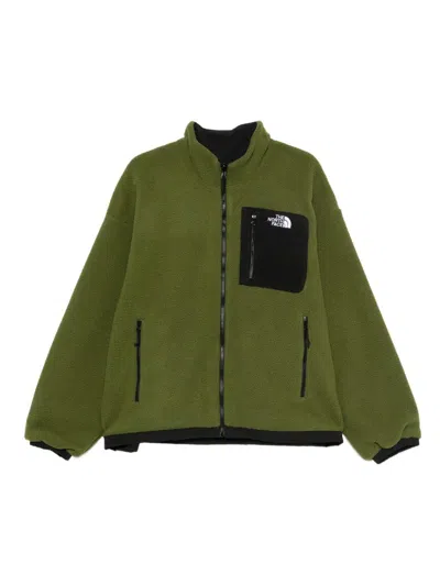 THE NORTH FACE GREEN FLEECE JACKET THE NORTH FACE