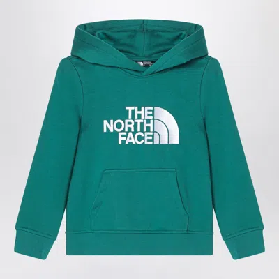 The North Face Green Hooded Sweatshirt