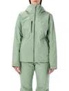The North Face Green Polyester Solid Activewear In Green