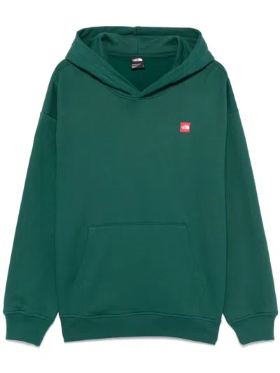 The North Face Green Printed Logo Hoodie