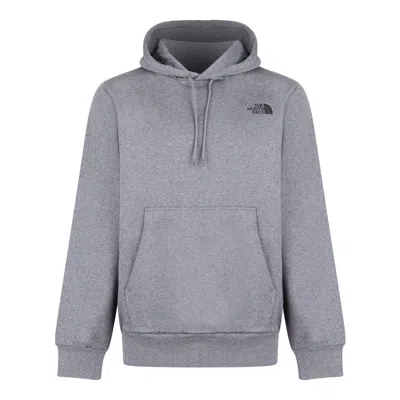 The North Face Grey Cotton Blend Coats In Gray