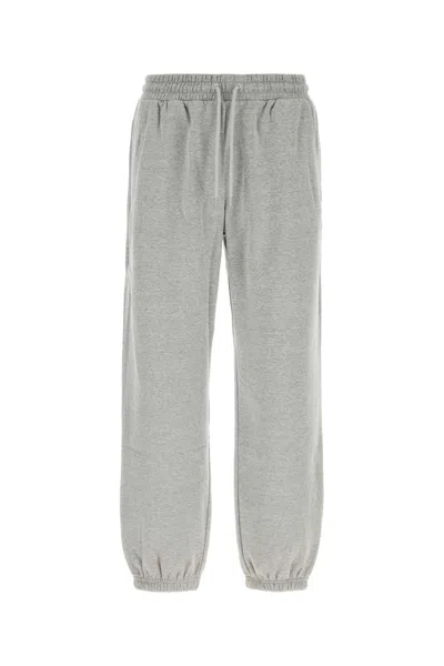 The North Face Grey Cotton Blend Joggers In Gray