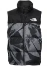 The North Face 1996 Vintage Nuptse Vest Down Jacket In Grey