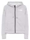 The North Face Grey Reaxion Zip-up Hoodie In Gray