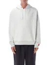 The North Face Hooded Sweatshirt With Drawstring And Ribbed Finish In White