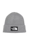 The North Face Grey Ribbed Knit Hat