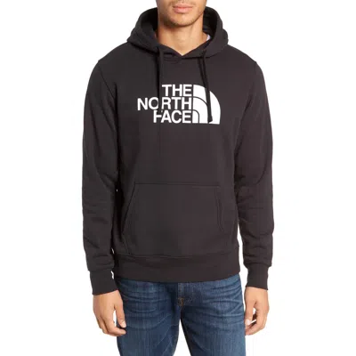 The North Face Half Dome Graphic Pullover Hoodie In Black