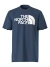 The North Face Half Dome Logo-print T-shirt In Blue
