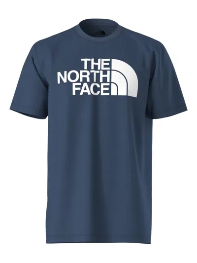 The North Face Half Dome Logo-print T-shirt In Blue