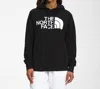 The North Face Half Dome Pullover Hoodie In Tnf Black/white In Multi