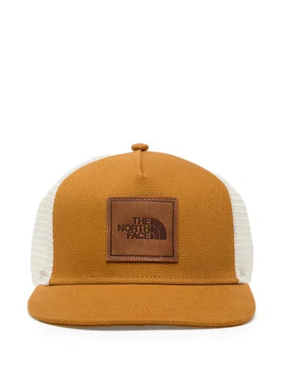 The North Face Half Dome Trucker Cap In Brown