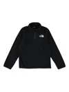 The North Face Kids' Half-zip Fleece Sweatshirt In Black