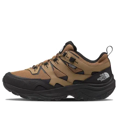 The North Face Hedgehog Iii Waterproof Hiking Shoes 'utility Brown Tnf Black'